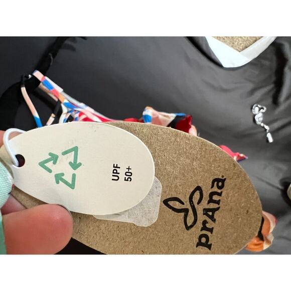 Prana Women Atalia One Piece Swimsuit Sz XS Tropics - Picture 6 of 7